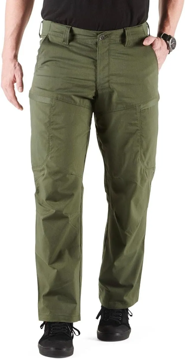 5.11 Tactical Men's Apex Pants, Regular Fit, Gusseted, 10 Pockets, Style 74434ABR
