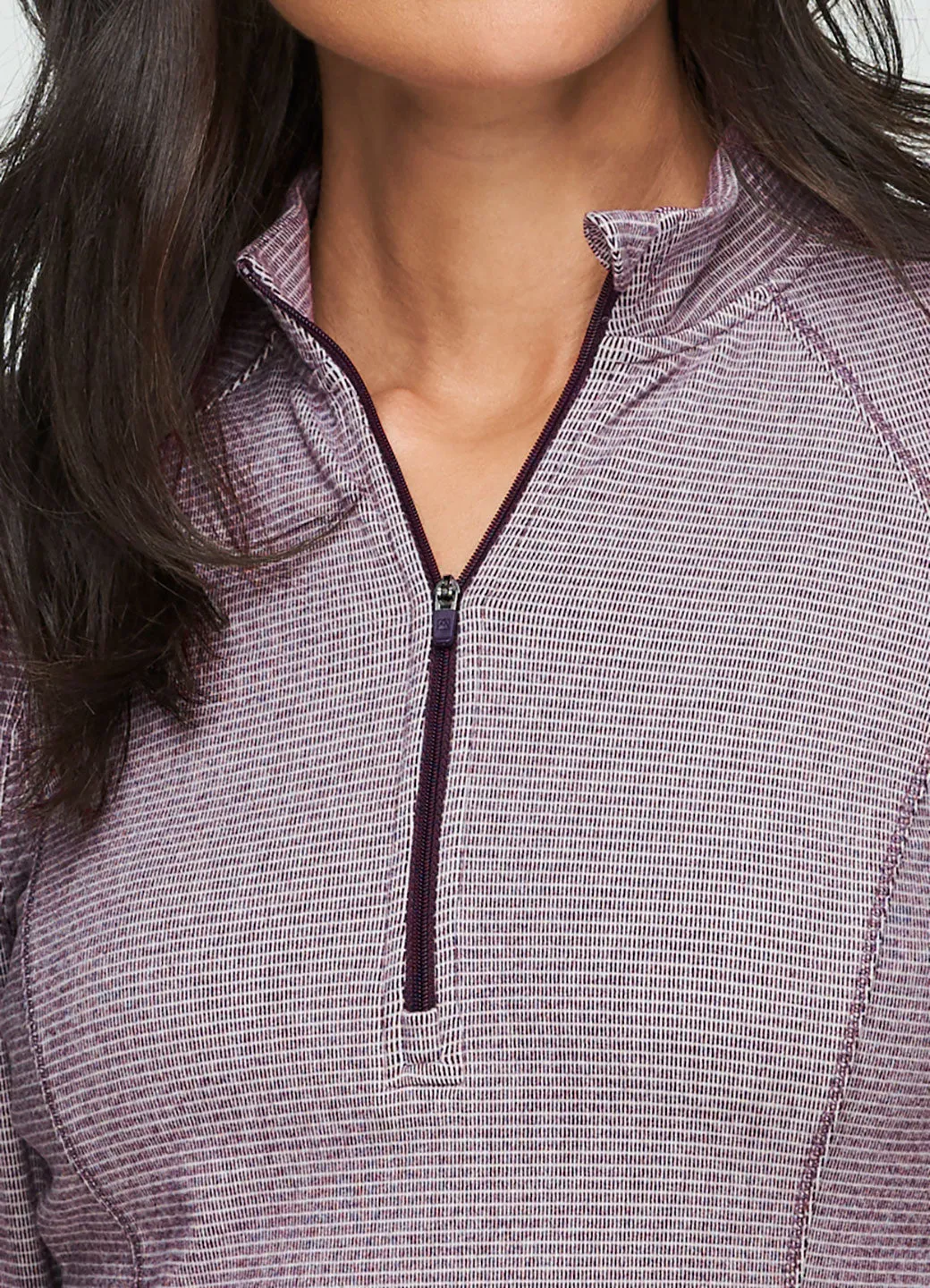 Aspen 1/4 Zip Long Sleeve Top