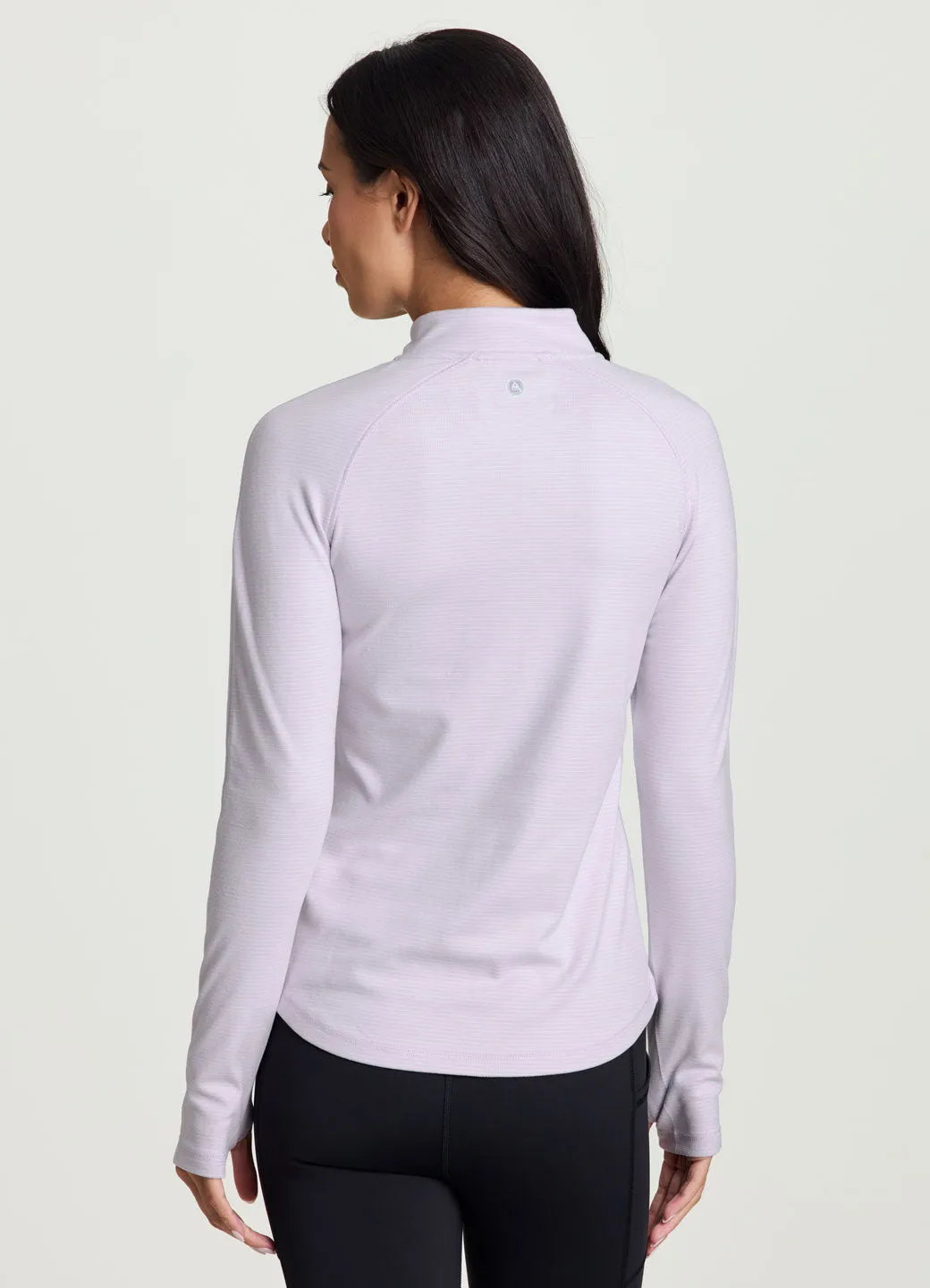Aspen 1/4 Zip Long Sleeve Top