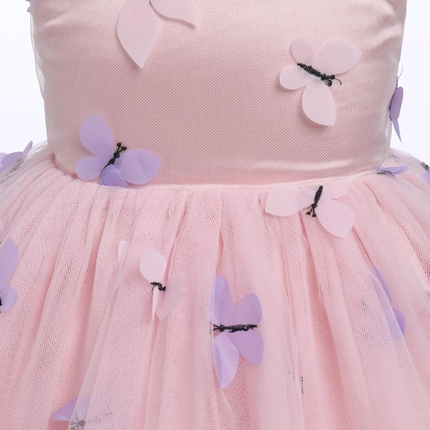 Baby Girls Tutu Dress Summer Sleeveless Backless Princess Birthday Party Dresses Sequin Ruffle Tulle Bowknot Sundress
