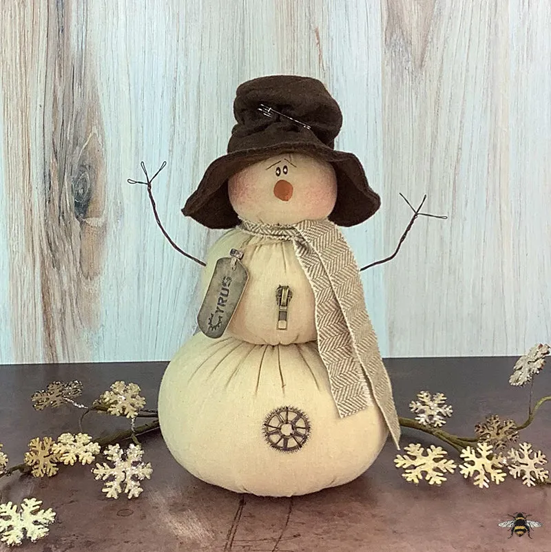 Cyrus the Salvage Snowman