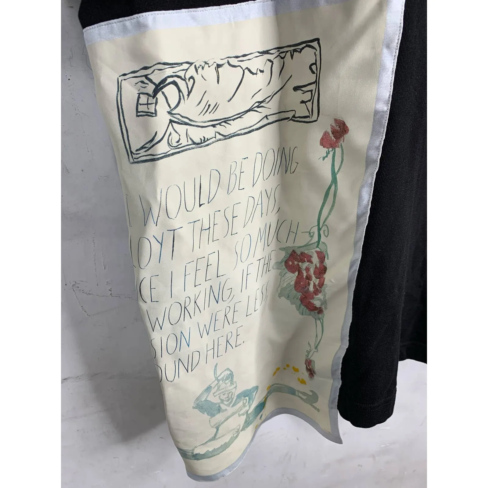 Dior Homme Sewn Graphic Tee