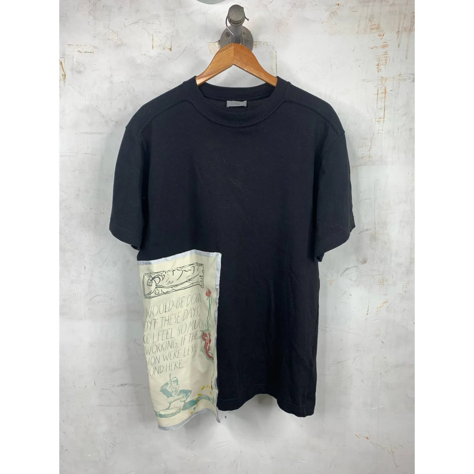 Dior Homme Sewn Graphic Tee