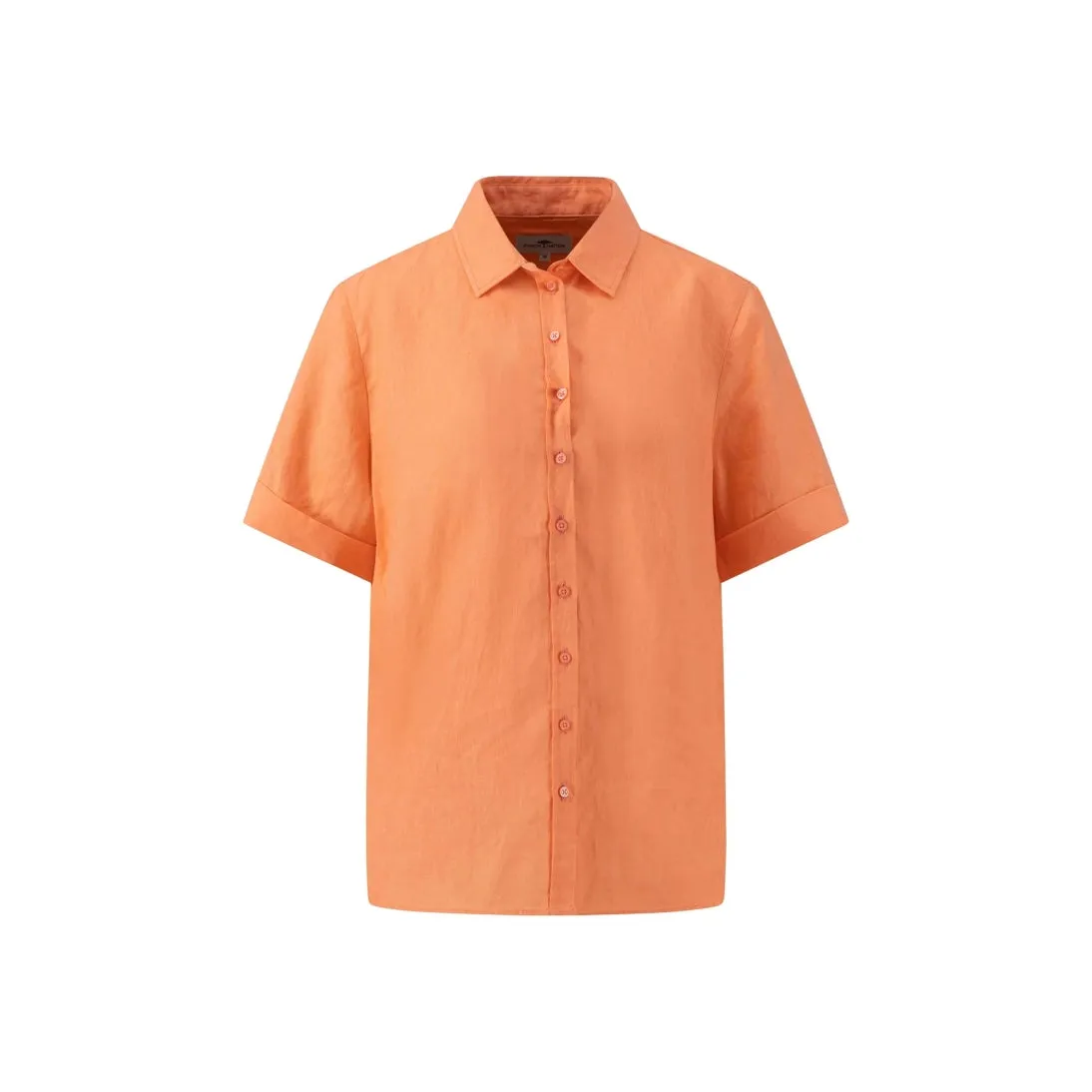 Fynch-Hatton Linen Blouse In Bright Apricot 24131242