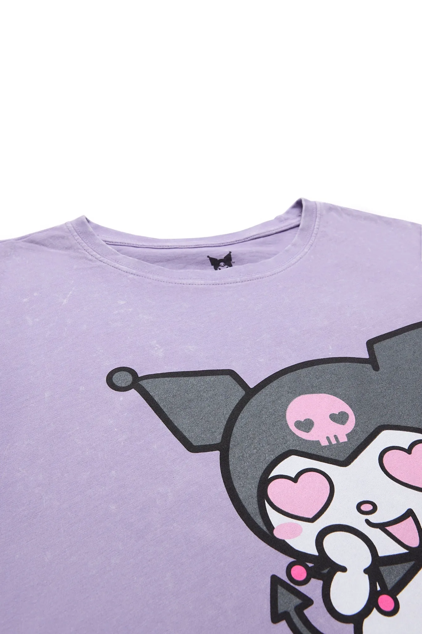 Kuromi Hearts Graphic Relaxed Tee