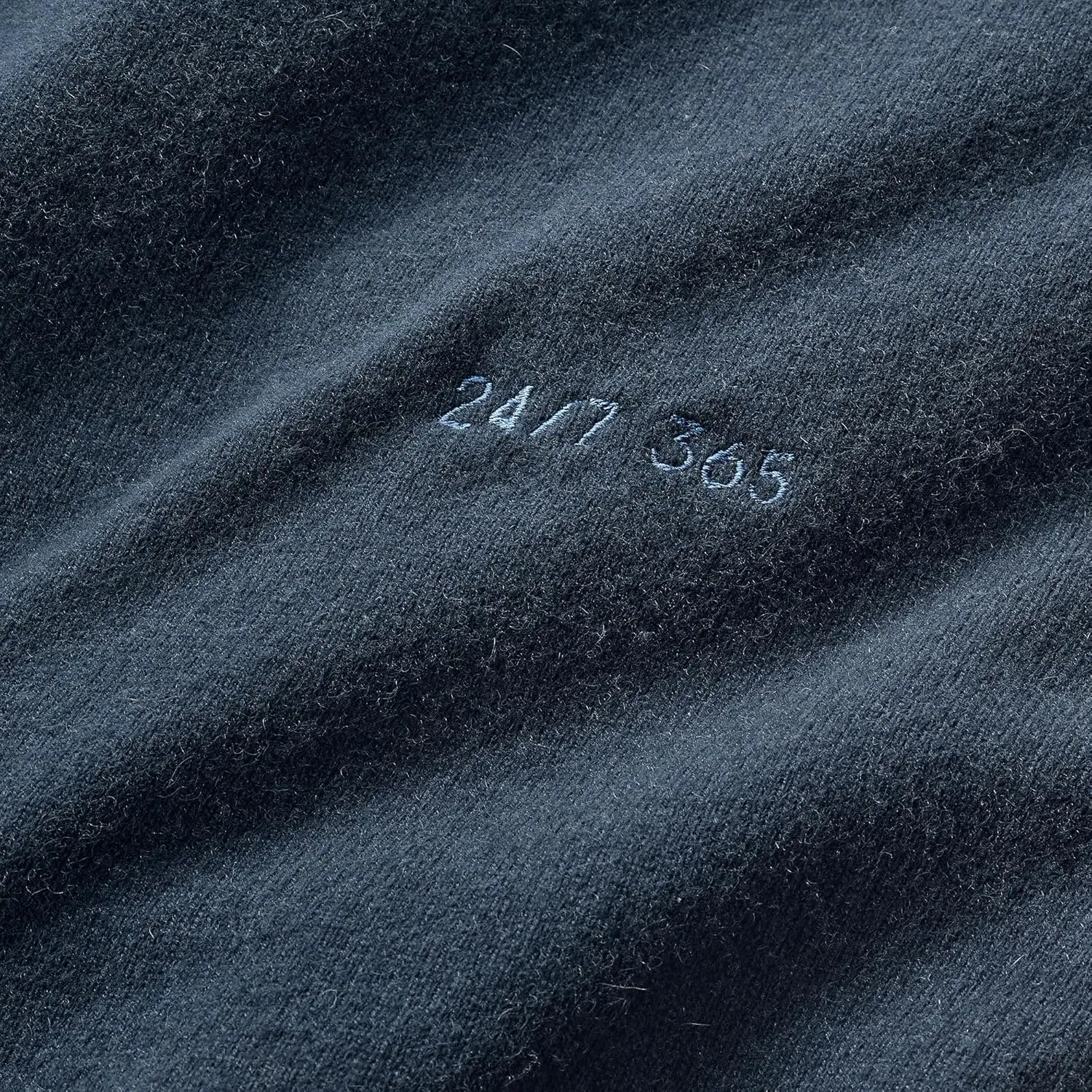 Lands' End Men's Fine Gauge Cashmere Quarter Zip