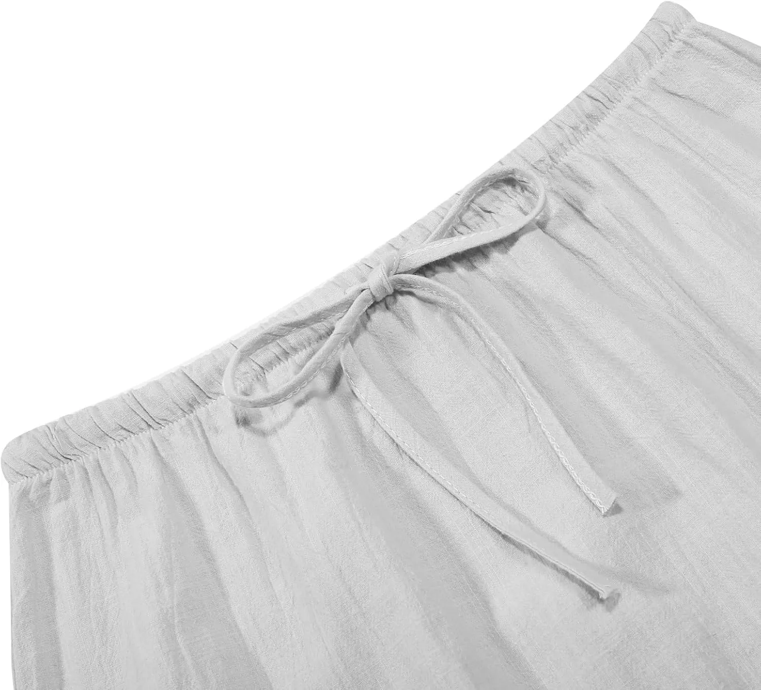 Maxi Skirt for Women - Flowy Linen Skirt Trendy Boho Style for Summer and Vacation Maxi Length Long Flowy Skirts