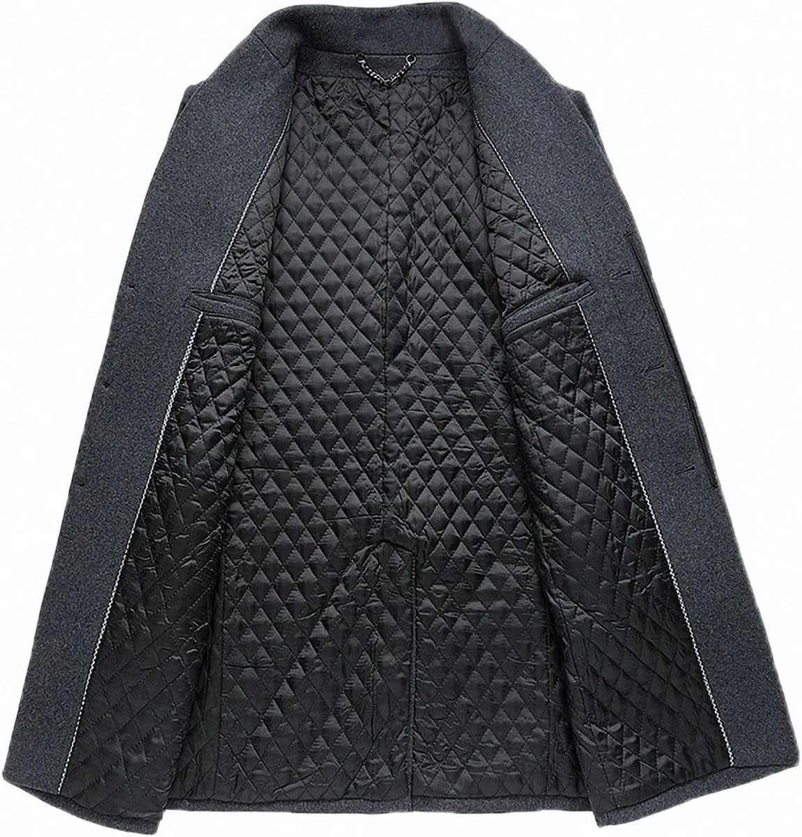 Men's Classical France Style Warm Wool Coat #1W1F153160123
