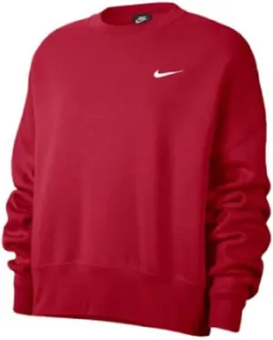 Nike Womens Team Fleece Sweatshirt Crew | Roomy & Loose Fit, Relaxed Style