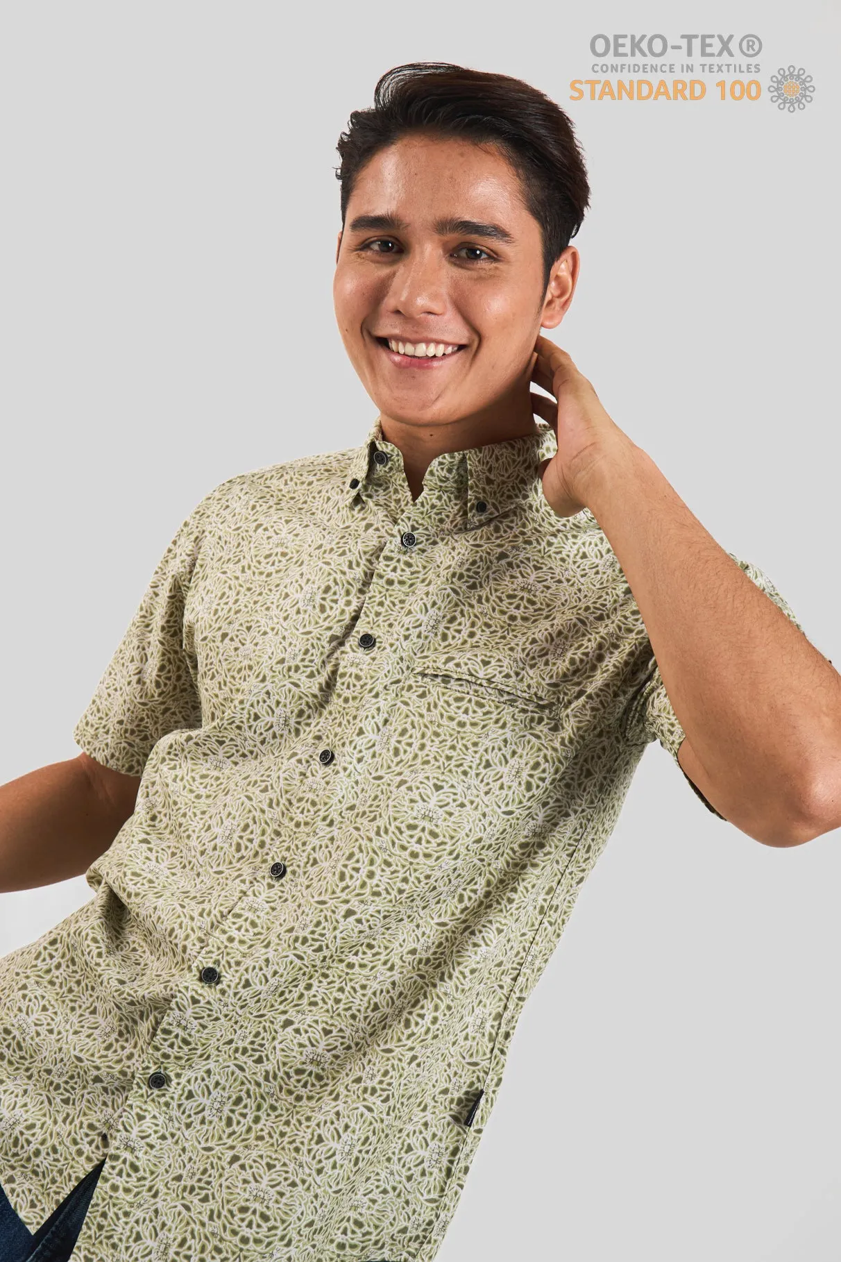 Nusantara Slim Fit Peonies