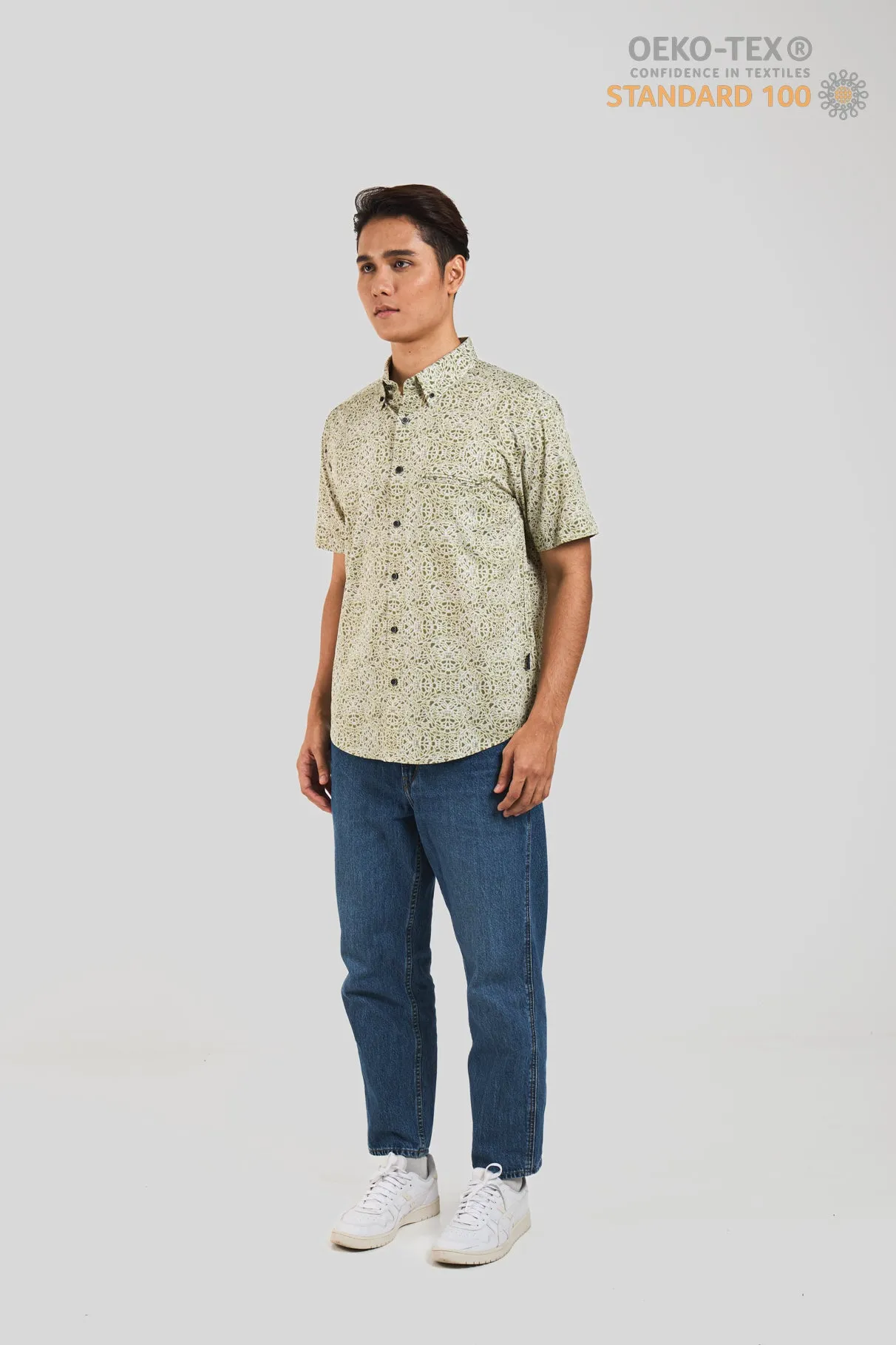 Nusantara Slim Fit Peonies