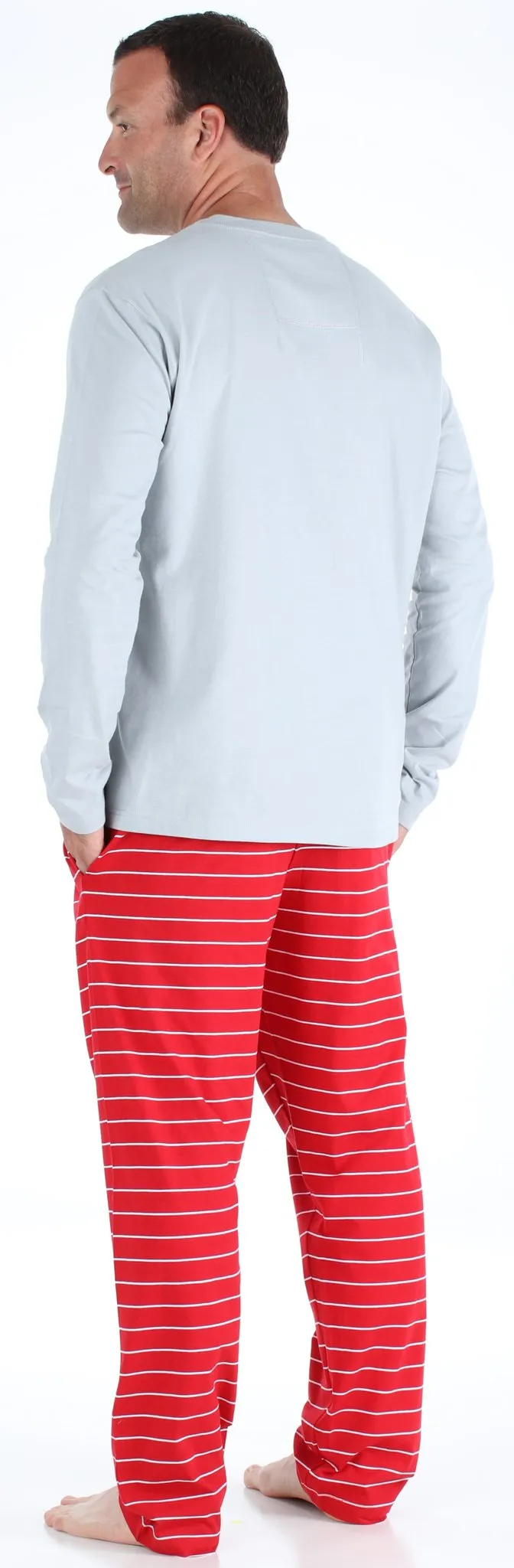 Our Family Pjs Christmas Family Matching Santa Red Pajama Sets