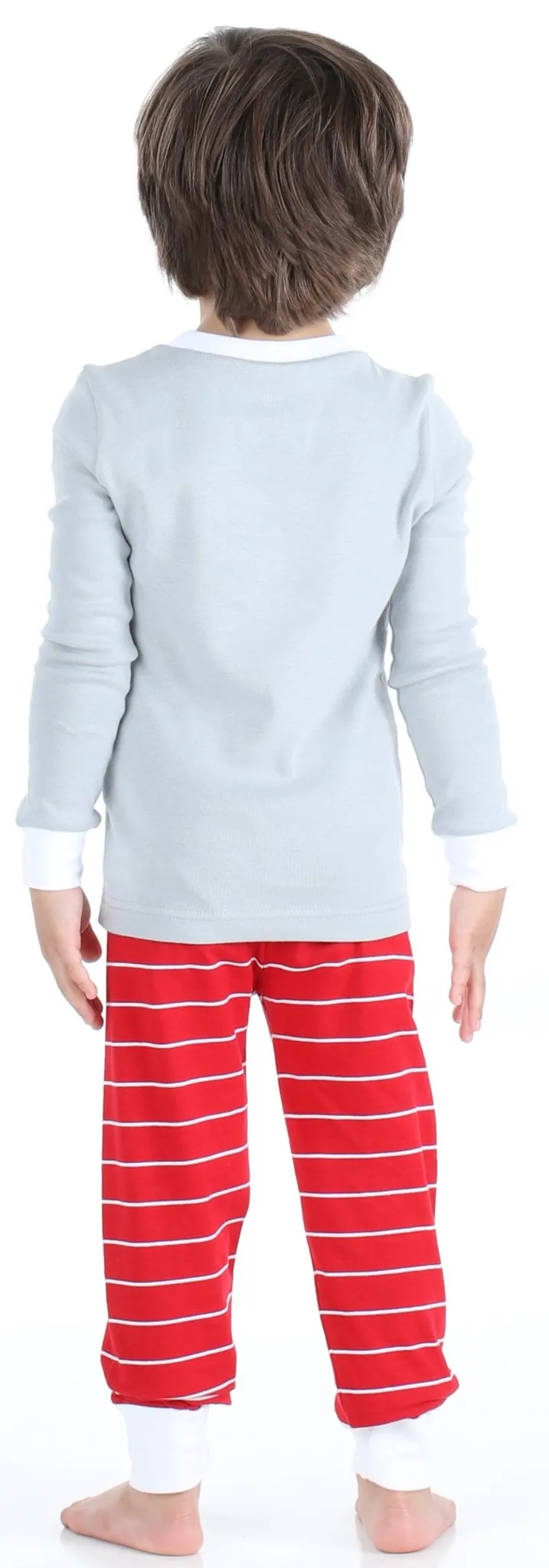 Our Family Pjs Christmas Family Matching Santa Red Pajama Sets