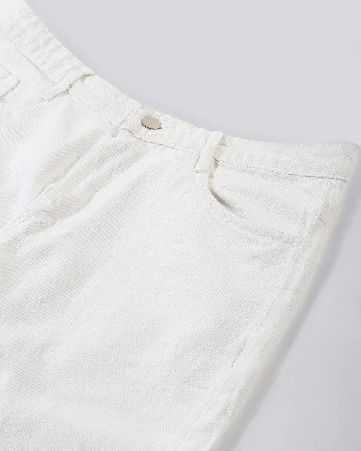 SOLID RELAXED FIT JEANS