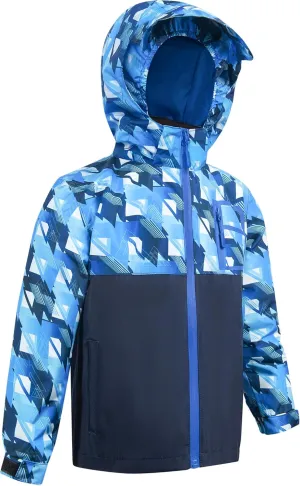 SWISSWELL Kid's Rain Jacket Youth Boys and Girls Lightweight Waterproof with Detachable Hooded Raincoat for School