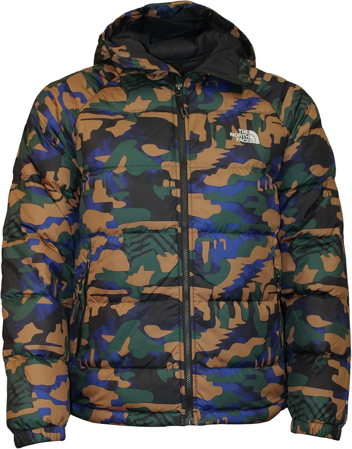 THE NORTH FACE Men's Printed Hydrenalite Down Hoodie Puffer Jacket