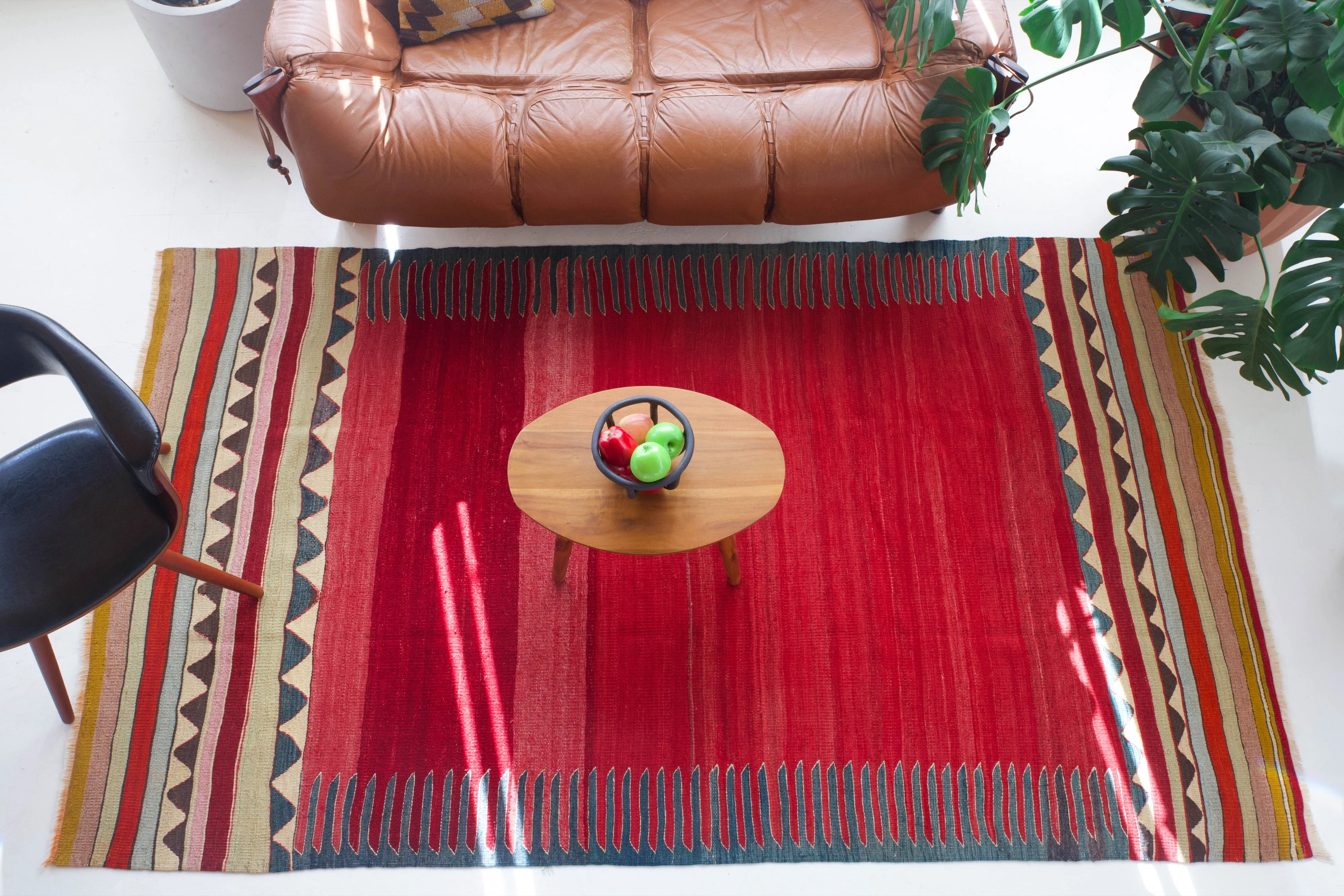 Vintage Bodrum Bos Kilim Rug 5'x8'8"
