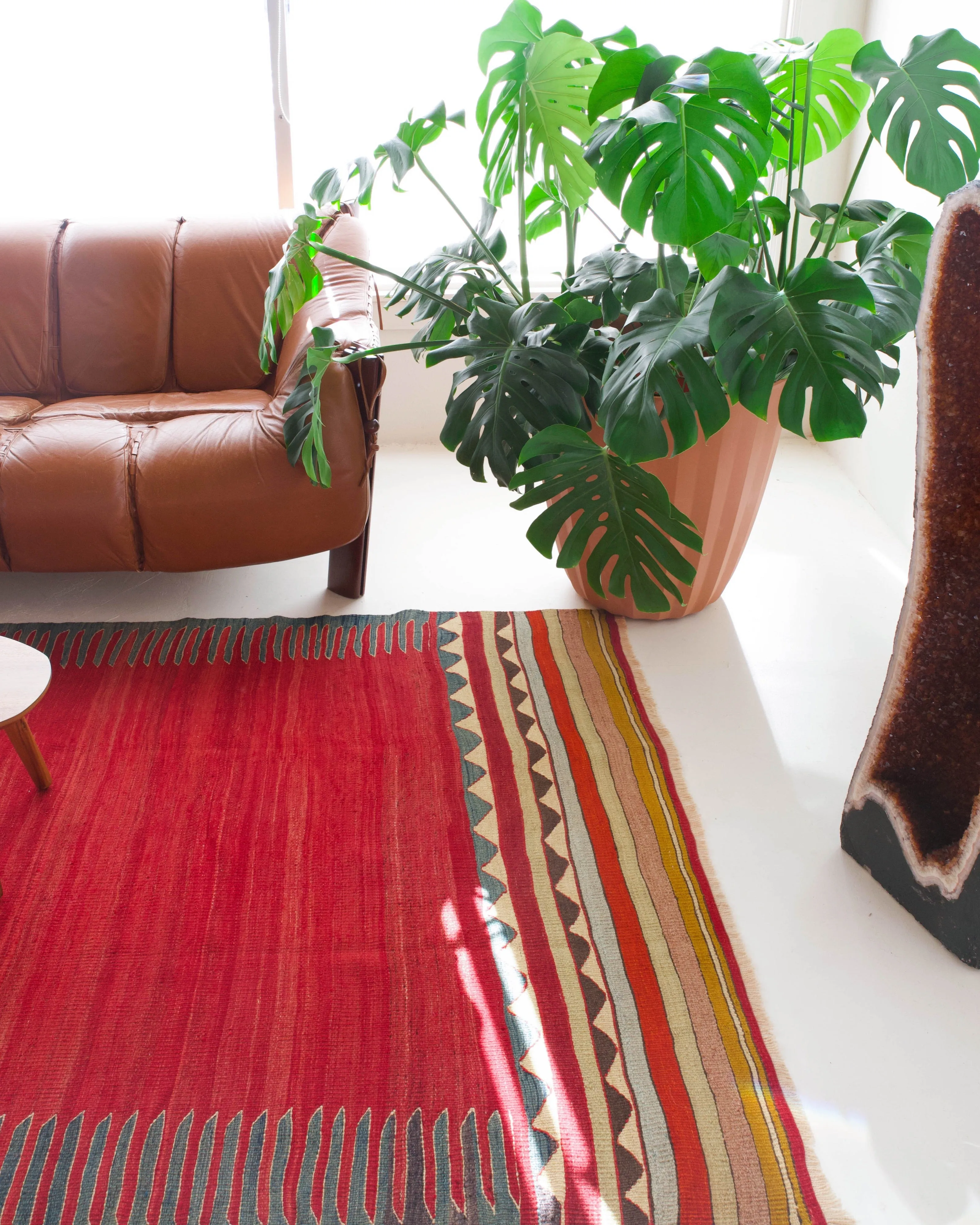 Vintage Bodrum Bos Kilim Rug 5'x8'8"