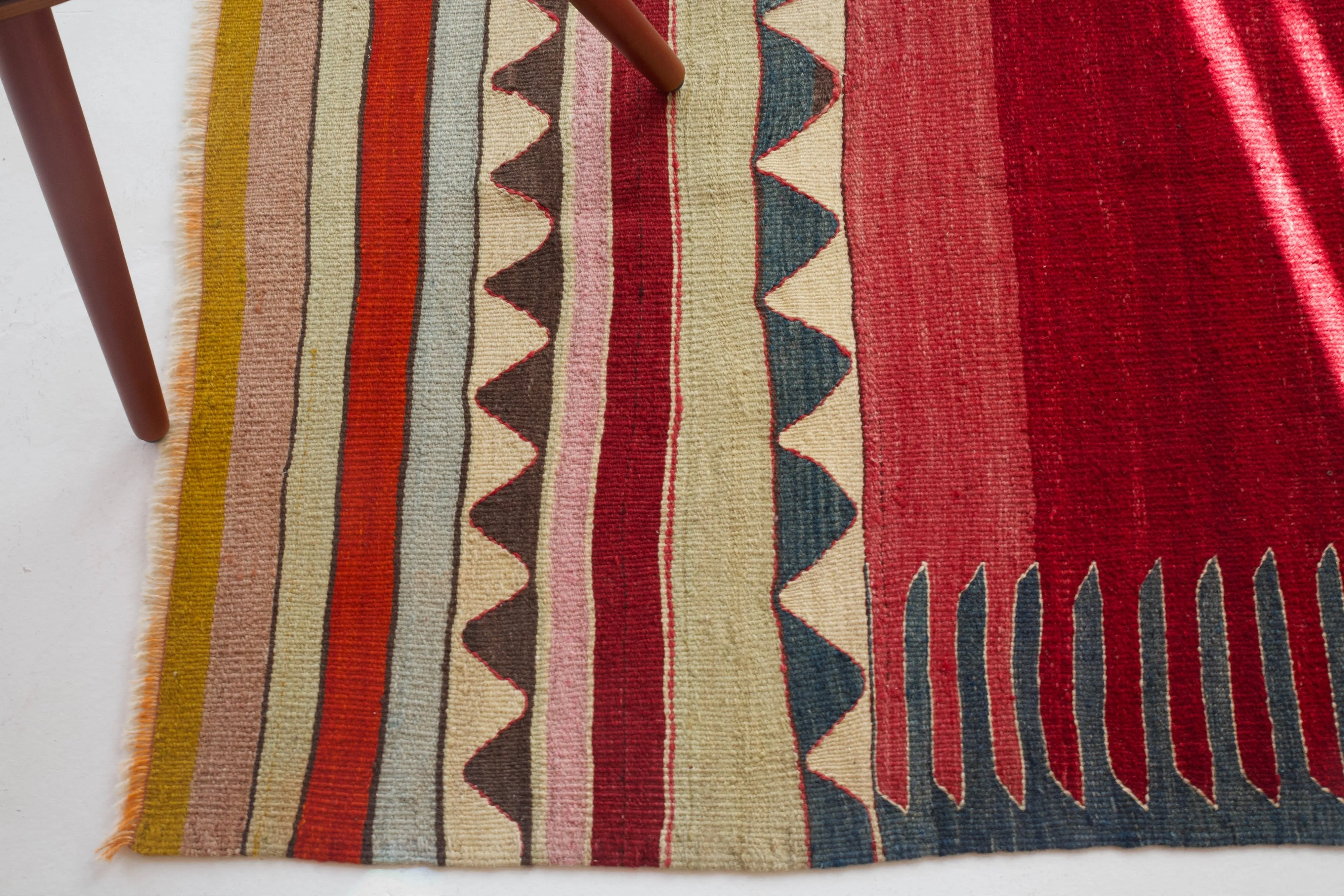 Vintage Bodrum Bos Kilim Rug 5'x8'8"