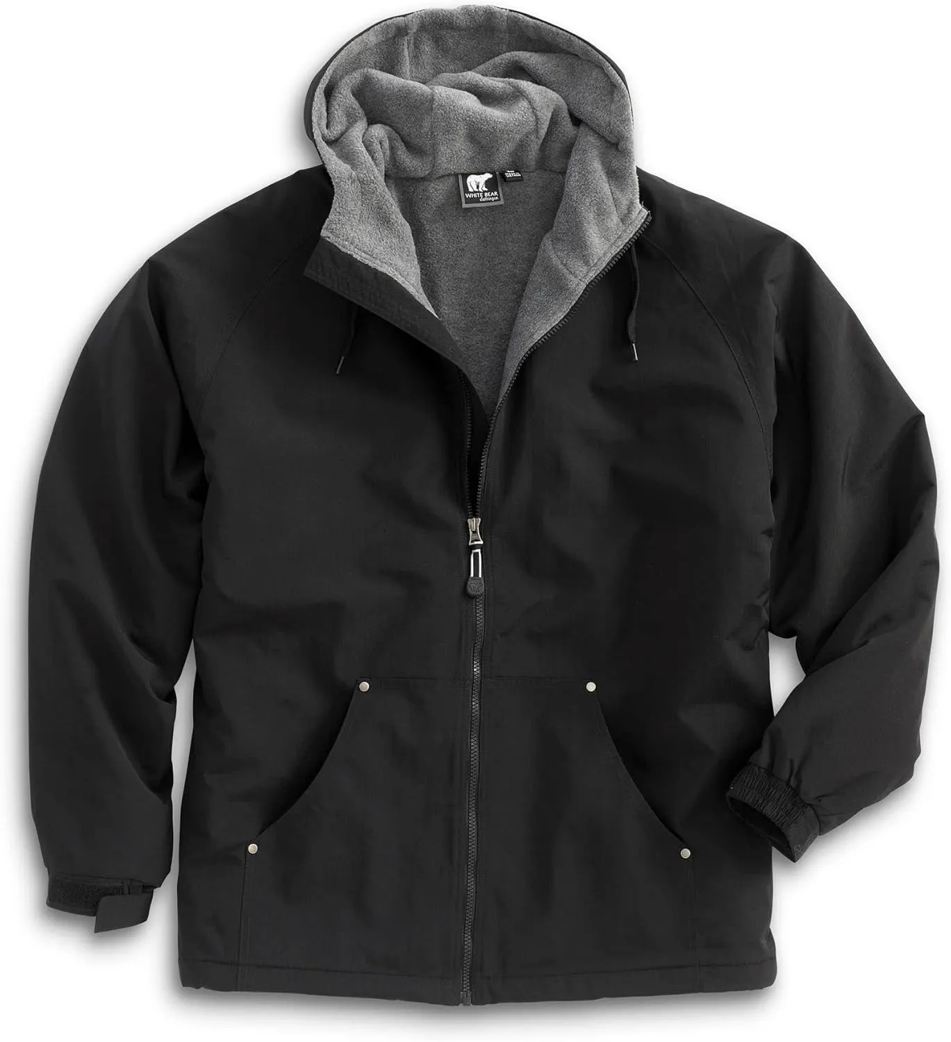 White Bear Clothing Co. Hooded Three Season Jacket Style 4050, 18 Sizes: XXS-6XL, LT-6XT